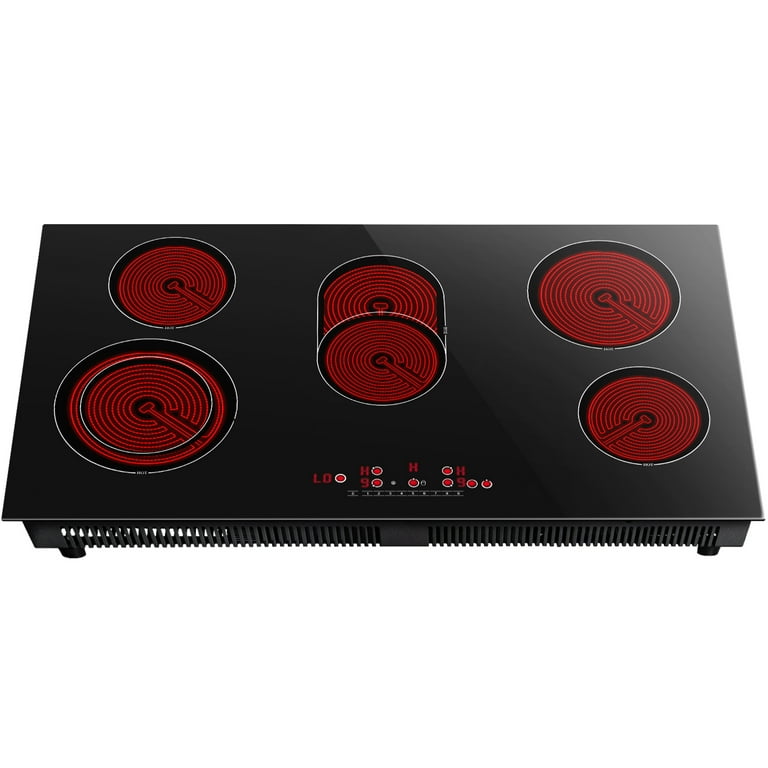 VBGK Induction Cooktop 30 inch 5 Burner Electric Hot Plate for Cooking  Electric Induction Cooktop 240v, 99 Minutes Timer and Auto Shutdown  Induction