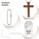 thumbnail image 5 of Juego de 50 llaveros de cruz de madera, regalos funerarios para familiares y amigos, llaveros de cruz como recuerdo funerario, para celebrar la vida, para invitados, familiares y seres queridos., 5 of 7