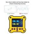 thumbnail image 4 of GoolRC Dual Digital Protractor Inclinometer Magnetic 0.02° Accuracy Angle Finder Level Box with Output Control Interface Electrical Levelling Instrument for Woodworking Machinery Construction Yellow, 4 of 7