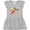 AC-Heather Grey, variant on Inktastic Artist Palette and Brush Girls Toddler Dress
