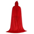 thumbnail image 2 of Steampunk Cosplay Capa con capucha Disfraz de medieval para 150cm Colco  capa de halloween, 2 of 8