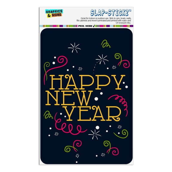 Happy New Year Home Business Office Sign