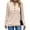 Beige, variant on V Neck Sweatshirts for Women Casual Long Sleeve Shirts Button Pullover Tops Fashion Fall Outfits