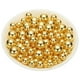 thumbnail image 3 of Uxcell 150Pcs Perla Falsa para Manualidades, Perlas Redondas Sin Agujero de 8/14/20mm, Dorado, 3 of 5