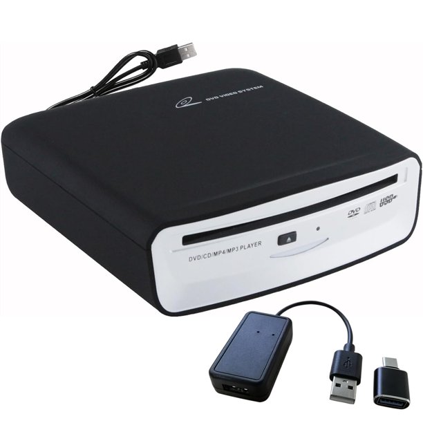 Reproductor de CD portátil para auto OAUW con Bluetooth y USB Plug and Play