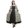 thumbnail image 1 of Bimba Robe Anarkali Imprimée pour Femmes Kurti Longue Évasée Style Chic Kurta Ethnique, 1 of 6