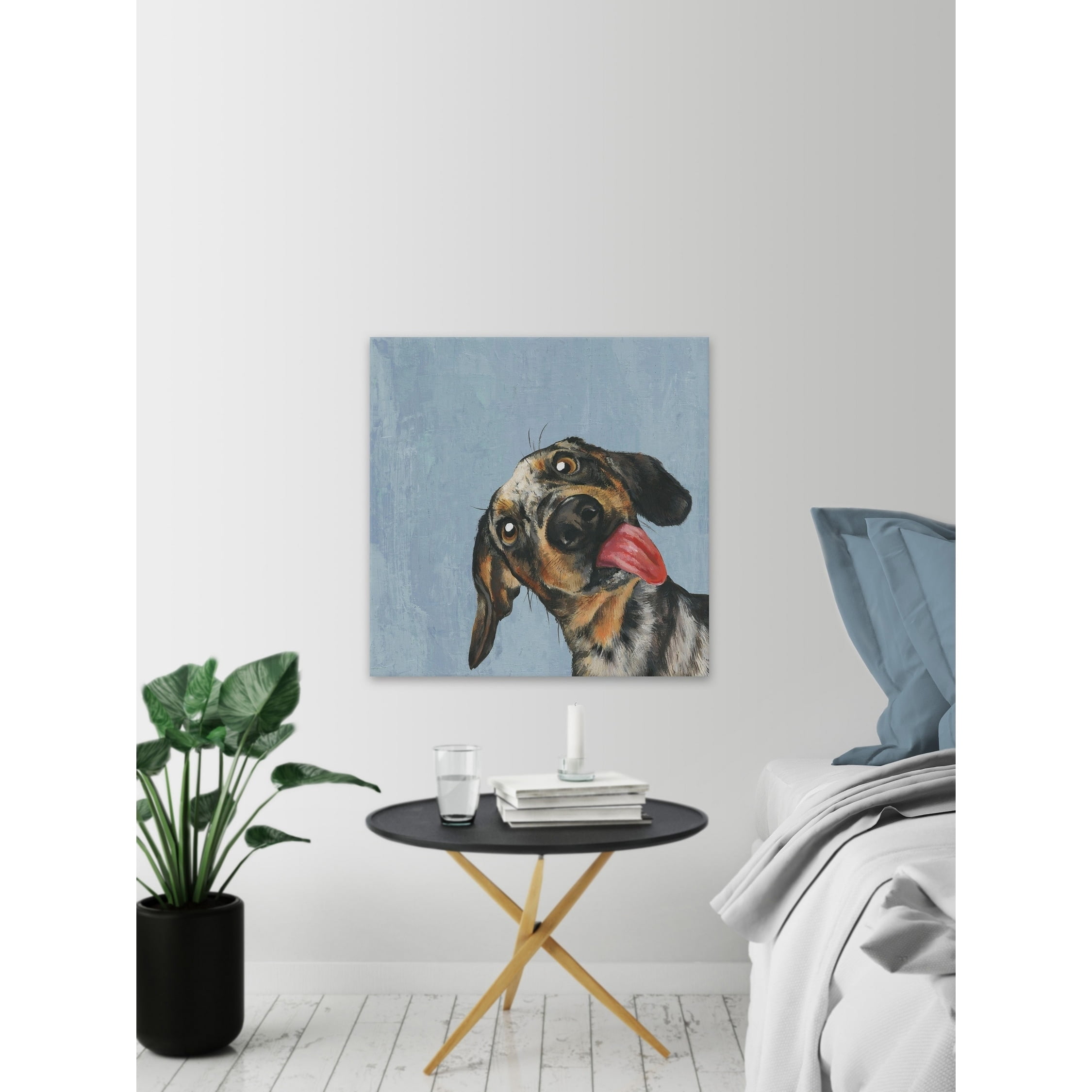 Marmont Hill "Bare Sided Shot" Painting Print on Wrapped Canvas