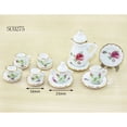 thumbnail image 1 of Doll House Tableware Miniature Furniture 17 PCS Ceramic Tea Sets P31B heqiyong toy, 1 of 2