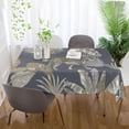 thumbnail image 6 of Tropical Palm Leaves Rectangle Tablecloth, Dust Proof Anti Wrinkle Wipeable Table Cloth Tabletop foration of Dinner Kitchen Wedding Holiday Party 54"x72" Decor Gift, 6 of 7