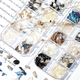 thumbnail image 4 of Pegatinas de uñas de conchas marinas de colores, calcomanías de uñas de abulón natural, rodajas de lentejuelas de sirena con purpurina iridiscente 3D para manicura en salón de manicura en, 4 of 5