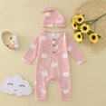 thumbnail image 2 of Ketyyh-chn99 Boys Rompers Baby Boys' Gentleman One-Piece Romper Outfit Pink,6-12 Months, 2 of 4