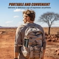 thumbnail image 2 of Portable Battery Espresso Coffee Maker for Travel, 20 bar Smart Display Mini Car Espresso Machines, 3-in-1 Self-Heating Electric Espresso Maker, USB-, 2 of 8