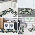thumbnail image 5 of Pioneer Flower Floral Print Pattern Kitchen Rugs Sets Of 2,Anti Fatigue Kitchen Mat Rugs Non Slip Washable,Decorative Kitchen Floor Mats for Kitchen,Sink,Laundry,17"x30"+17"x47", 5 of 7