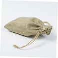 thumbnail image 3 of HINTRMENT 10Pcs Rectangular Burlap Bags with Drawstring for Aromatherapy and Cosmetics 10x14in, 3 of 7