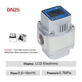 thumbnail image 2 of Compact Natural Gas Flow Meter Digital Gas Flow Meter High Precision Rotary Gas Flow Rate Meter with Display, 2 of 7