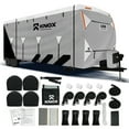 thumbnail image 1 of KNOX 2nd Gen Travel Trailer Cover, Anti-Tear APEX Fabric, Fits Motorhome RV, Toy Hauler, Campers, Includes Ladder Cover, Tire and Gutter Covers - Size 38-40 ft, 1 of 9