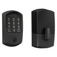 thumbnail image 1 of SCHLAGE BE489WB GRW 622 Encode WiFi Deadbolt Smart Lock Keyless Entry Touchscreen Door Lock with Greenwich Trim Matte Black, 1 of 1