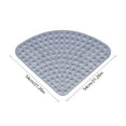 thumbnail image 3 of JingChun Clearance Under $2.00 Corner Shower Mats Bath Mat with Suction Cups and Drains Holes Quickly Dry Antis Slip Bathmat Washable Shower Stall Mats for Bathroom, 3 of 6