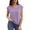 1-Purple, variant on Women's Celestial Line Art V-Neck Tank - Crescent Moon & Stars Graphic, Minimalist Space Sleeveless Top for Boho Summer Style