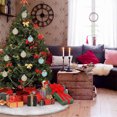 thumbnail image 4 of Juego de 9 adornos navideños de plástico con purpurina de 8 cm para colgar en el árbol, ideales para coronas, guirnaldas y regalos., 4 of 6