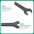 thumbnail image 2 of MasteelfCA 3pcs Portable Steel Spanners Open-End Wrench Tools Metal Single Head Wrenches, 2 of 7