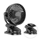 thumbnail image 2 of Ventilador a batería de 4 pulgadas Rotación de 720 grados de 3 velocidades para acampar para enfriar, 2 of 6