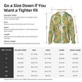 thumbnail image 5 of Pofeuu Snake And Floral Print Sun Protection Outdoor Lightweight Full Zip UV Cooling Hoodie Long Sleeve Summer Clothing for Outdoor Hiking-XX-Large, 5 of 5