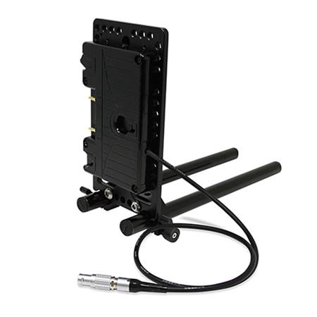 UPC: 0184323005352 | 15mm Rail Mount Cheese Plate with 3-Stud Battery Plate and 10  2-Pin Coil Cable for RED Komodo