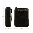 thumbnail image 3 of Voice Amplifier Booster Megaphone Speaker Loudspeaker Microphone For Teaching Tour Guide Sales Promotion, 3 of 6