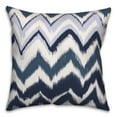 thumbnail image 2 of Creative Products Navy Abstract Chevron 18 x 18 Spun Poly Pillow, 2 of 3