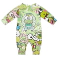 thumbnail image 2 of Keroppi Baby Footless Rompers, Long Sleeve Baby Onesie Jumpsuit for Boys Girls, 2 of 8