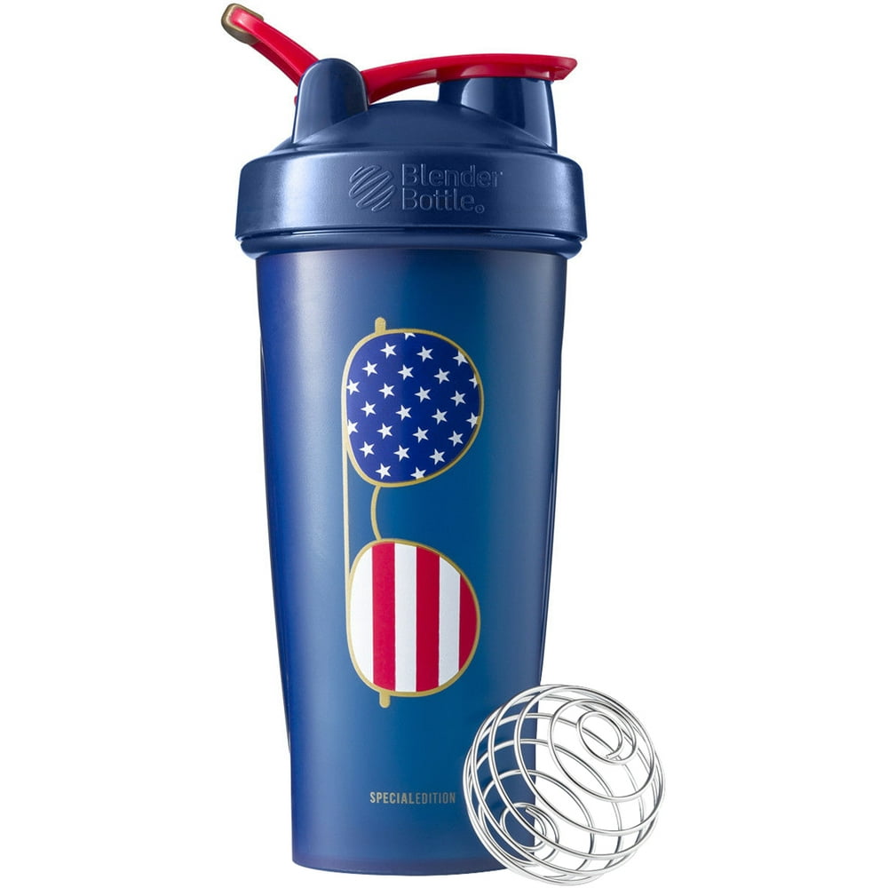 Blender Bottle Special Edition 28 oz. Shaker with Loop Top - Freedom ...