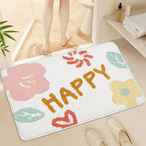 Machine Washable 15.74 x 23.62 in Rugs for Bedroom, Soft Bedside Floor Dorm Area Rug, Fuzzy Non-Slip Indoor Room Carpet for Kids Boys Girls Teen Home Decor Aesthetic