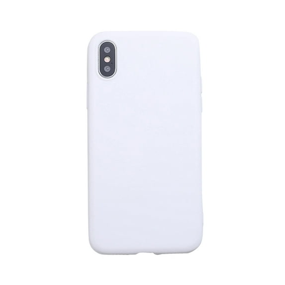 dianhelloya Solid Color Silicone Phone Case Cover Protector for iPhone XS Max/XS/X/7/8/7P/8P