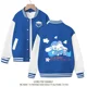 thumbnail image 2 of Sanrios Cinnamoroll Kuromi Pochacco-Chaqueta de uniforme de béisbol estampada para niños, abrigo de manga larga Kawaii, regalo para niños, 2 of 5