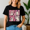 thumbnail image 2 of Halloween Ghost Pink Cute Ghost Coquette Shirt, Halloween Shirt, Spooky Season Tee, Happy Halloween, Ghost Pumpkin Tshirt, Funny Holiday Gift,Horror Witchy ,Trick Or Treat, 2 of 5