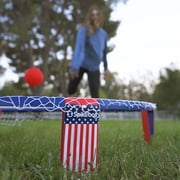 Spikeball: Weekender USA Set - Red-White-Blue - Roundnet: Blends Volleyball & 4 Square, Outdoor Yard Game, Balls-Net Structure-Bag, Beach-Sports Play