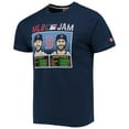 thumbnail image 2 of Men's Homage Trevor Story & J.D. Martinez Navy Boston Red Sox MLB Jam Tri-Blend T-Shirt, 2 of 3