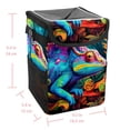 thumbnail image 5 of Chameleon Foldable Car Trash Bin with Lid, Leak-Proof, Hanging Storage Bag - Car Garbage Can, Car Trash Bin for, 5 of 6