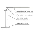 thumbnail image 2 of Lite Source Ls-23805 Tilla 24" Tall Led Swing Arm Desk Lamp - Black, 2 of 7