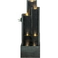 SunJet 5Tiers Indoor/Outdoor Garden Water Fountain 42.5inches Modern
