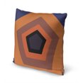 thumbnail image 2 of Hex Orange Accent Pillow by Kavka Designs, 2 of 4