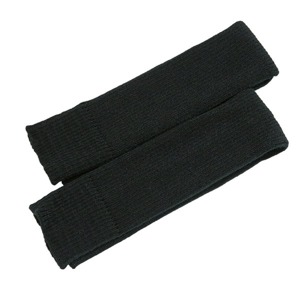 Inteprter 1 par de calentadores de piernas para mujer, diferentes colores, calcetines de pila fáciles de usar Suministros térmicos Negro Inteprter HA059251-09
