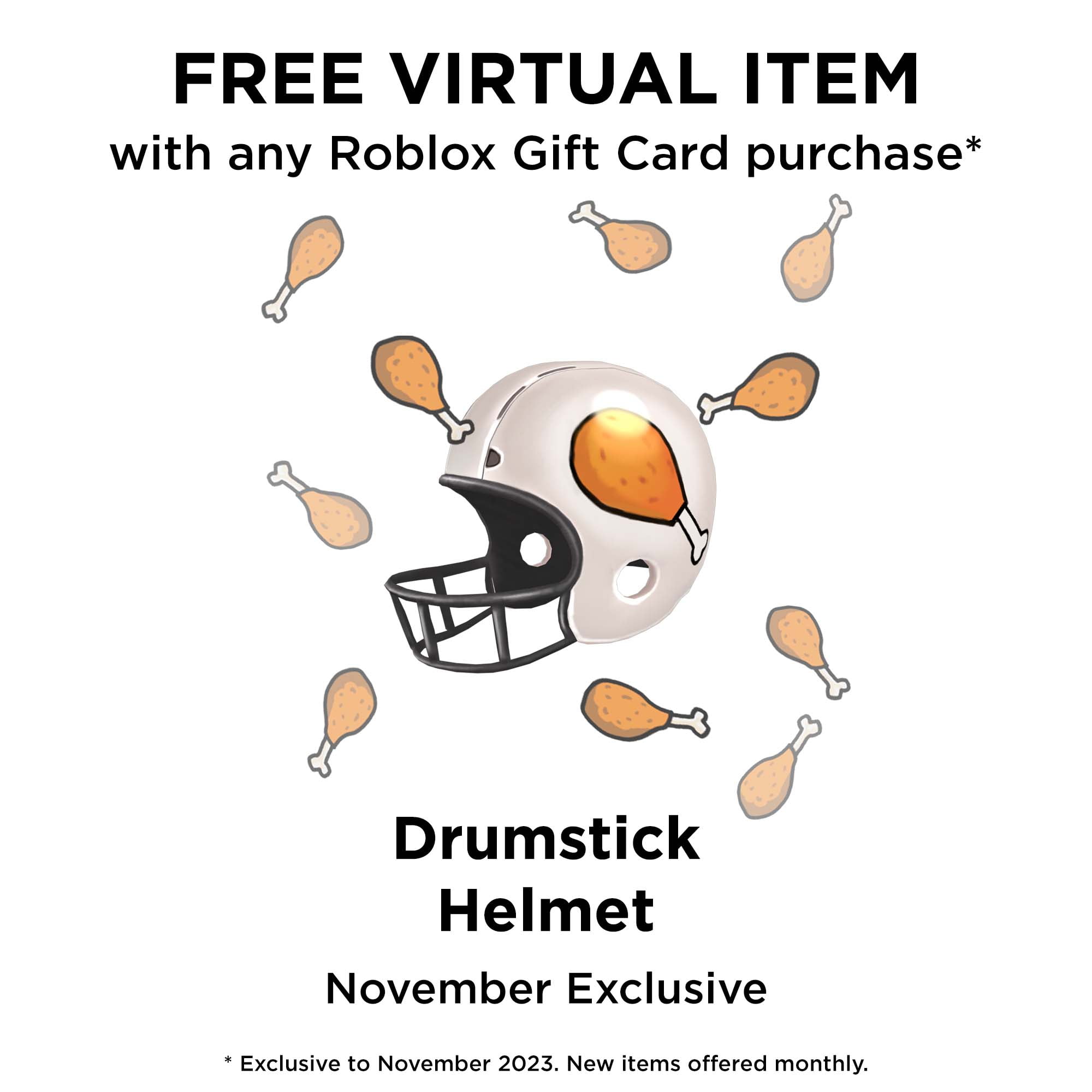 Roblox $50 Physical Gift Card [Includes Free Virtual Item] Roblox