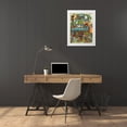 thumbnail image 3 of Kruskamp, Janet 25x32 White Modern Wood Framed Museum Art Print Titled - Welcome to Spring, 3 of 4