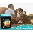 thumbnail image 3 of Best Dog Dad In The Galaxy Gift Bag with Handle & Tissue Paper, Father’s Day Gift Bags for Men, Perfect Dog Daddy Present from Dog, 3 of 5