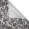 thumbnail image 5 of Ambesonne Garden Art Grommet Curtain, Pomegranate Floral, 50" x 108", Plum Blush Black, 5 of 6