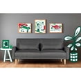 thumbnail image 1 of Sofá Cama Makora Anicka con Memory Foam Color Oxford Lino Respaldo Reclinable de 3 Posiciones, 1 of 7