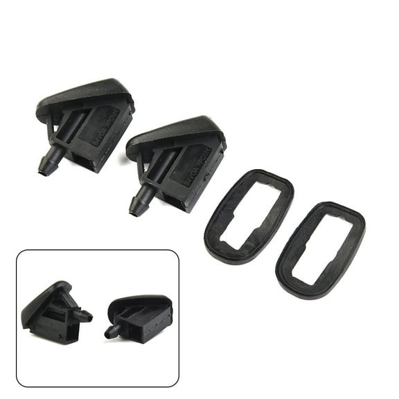 Goodhd 2Pcs Front Windscreen Wiper Washer Nozzle Jet Spray For Ford Focus Mondeo