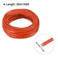 thumbnail image 2 of 22AWG Wire 22 Gauge Stranded Wire Hookup Wire, UL1015 Tinned Copper Wire 50m/164ft Orange, 2 of 7